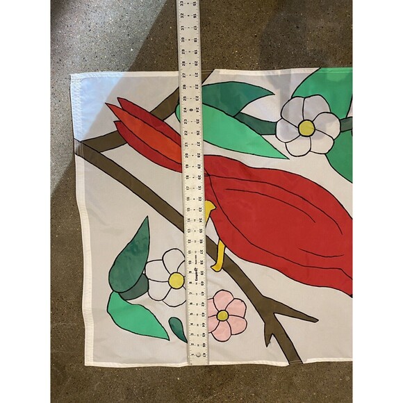 Decorative Cardinal Flag Giant 28" x 40" - Picture 6 of 6